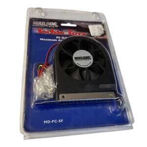 Mad Dog Multimedia PC Slot Cooler Max 35CFM-26dBA Techie Toyz MD-PC-SF